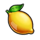 fruity hold and blitz lemon symbol icon