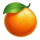fruity spins orange symbol icon