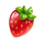 fruity time strawberry symbol icon