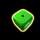 fruletta dice green symbol icon