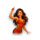 ftv night club red dress symbol icon