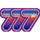 funky disco 777 symbol icon