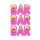 funky disco bar 3 symbol icon