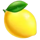 funky disco lemon symbol icon