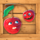 funky fruits farm cherry symbol icon
