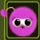 fur balls purple fur ball symbol icon