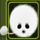 fur balls white fur ball symbol icon