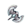 fury of odin axe symbol icon
