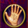 future fortunes hand symbol icon