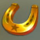 gaelic gold horseshoe symbol icon