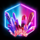 galaxy gold crystals symbol icon