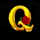 galaxy gold q symbol icon