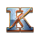 game of thrones k symbol icon