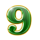 gameart lady luck 9 symbol icon