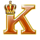 gameart lady luck king symbol icon