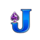gana volcano patlines j symbol icon