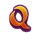 ganesha gold q symbol icon