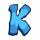 garden gladiators k symbol icon