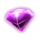 gem drop deluxe amethyst symbol icon