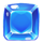 gem fire square symbol icon