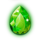 gem strike green symbol icon