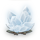 gem strike white symbol icon