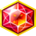 gems and cash hold and win ruby symbol icon