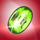 gems n jewels green gem symbol icon