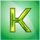 gems n jewels k symbol icon