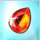 gems n jewels red gem symbol icon
