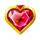 gems of love hold and win heart gem symbol icon