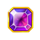 gems of love hold and win purple gem symbol icon