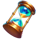 genie fortune hourglass symbol icon