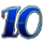 genie jackpots 10 symbol icon