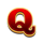 genie jackpots combo frenzy letter q symbol icon