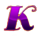 genie jackpots k symbol icon