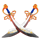 genie jackpots swords symbol icon