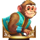 genie triple bonanza monkey symbol icon