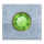 genies touch green jewel symbol icon
