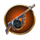 getaway gangsters tommy gun symbol icon