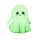 ghost granny ghost green symbol icon