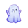 ghost granny ghost white symbol icon