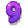 ghost pigger purple nine symbol icon