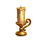 ghost sweep candle symbol icon