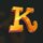 giddy up k symbol icon