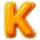 gift mania k symbol icon
