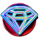 giga fruits diamond symbol icon