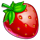 giga fruits strawberry symbol icon