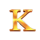 gladiator mega cash collect k symbol icon
