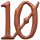 gladiator plus 10 symbol icon
